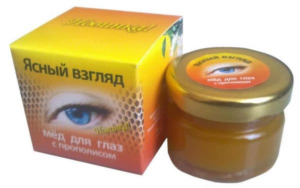 Мёд для здоровья глаз