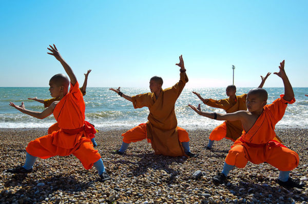 Буддисты в равной степени заботятся о чистоте души и здоровье тела