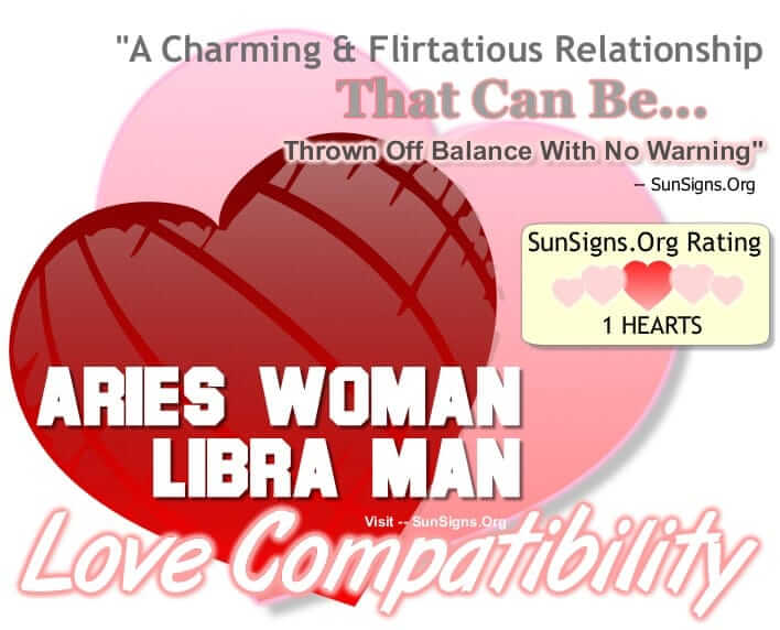 aries woman libra man compatibility. A Charming Flirtatious Relationship That Can Be Thrown Off Balance With No Warning